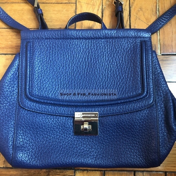 Kate Spade leather backpack blue main image 16